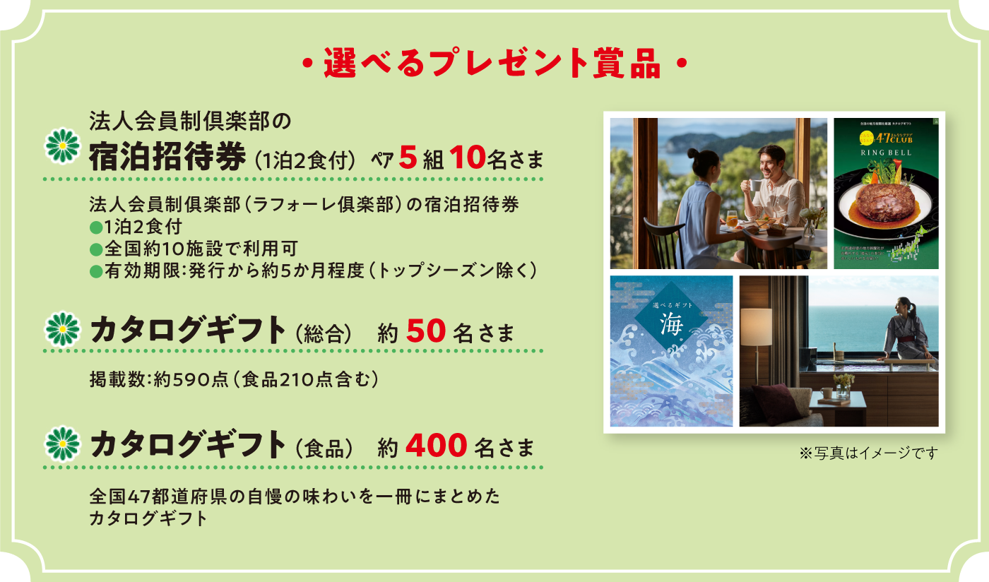 賞品
